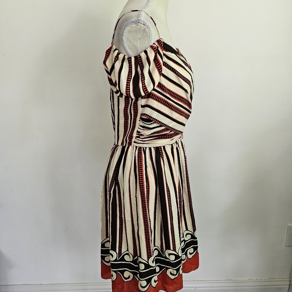 Anna Sui for Target Off-Shoulder Silk Dress - Picture 8 of 10